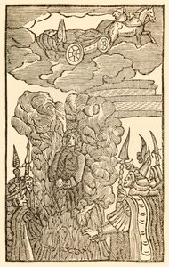 Statečný věrný, statečně učiněný slovem i skutkem z knihy Poutníci postupují z tohoto světa, k tomu, co má přijít John Bunyan (1628-1688) Věrný je mučen a upálen na hranici, ale poté pokračuje od Unknown