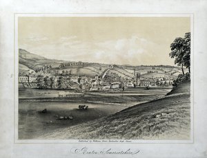 Bruton, Somersetshire od Unknown artist