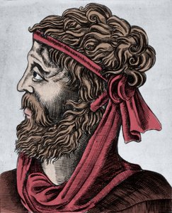 Caius Valerius Catullus známý jako Catullus od Unknown artist