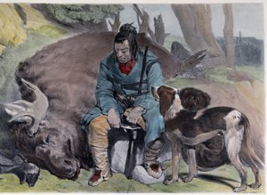 Kanadský Huron Elk Hunt - v "" Shyth