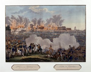 Dobytí Řezna, napoleonská válka, 23. dubna od Unknown artist