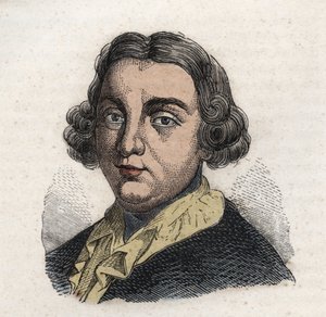 Carlo Goldoni (1707-1793), italský dramatik od Unknown artist