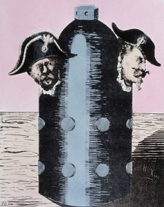 Karikatura o Pařížské komuně: „Velikonoční vajíčka Pařížanů“ rok 1871. od Unknown artist