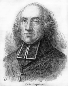 Hrabě Denis de Frayssinous (1765-1841), francouzský prelát, biskup z Hermopolis, ministr pro církevní záležitosti a veřejné vyučování. Rytina z roku 1844. od Unknown artist