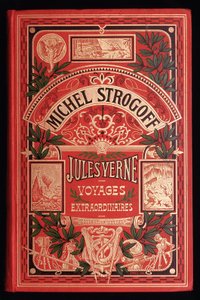 Obálka knihy Julese Verna “” Michel Strogoff””, ed. Hetzel od Unknown artist