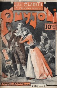 Obálka románu “” Puyjoli”” (1890) od Julese CLARETIEHO (1840-1913). od Unknown artist