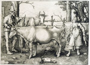 Kryt a mlékárna v Holandsku od Unknown artist