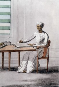 Kultura, civilizace a indická společnost: portrét spisovatele, Indie. od Unknown artist