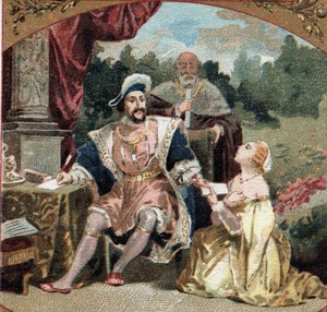 Diane de Poitiers (1499-1566), dáma z Breze, na zámku d