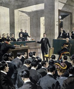Případ Dreyfus: svědectví podplukovníka Georgese Picquarta (1854-1914) v procesu se spisovatelem Emilem Zolou (po dopise J