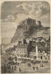 Edinburgh Castle - Edinburgh Castle ve Skotsku - 1864 od Unknown artist