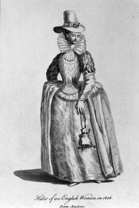 Angličanka z roku 1626. od Unknown artist