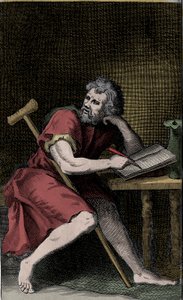Epiktéta - EPIKTETUS Řecký stoický filozof od Unknown artist