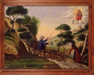 Ex-voto Panny Marie z Laghet od Unknown artist
