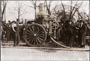 Požární čerpadlo New York Fire Brigade 1909. od Unknown artist