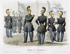 Hasiči v uniformách - V ""Album kostýmů""" od Unknown artist