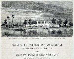 Fort de Dagana od Unknown artist