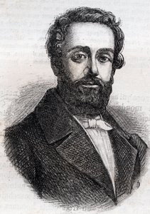 Francois Rose Joseph Degousee 1795-1862 vojenský, stavební inženýr a rrpublicánský politik Rytina z roku 1882 v „Histoire de dix ans: 1830-1840“ Louis-Blanc (1811-1882) od Unknown artist