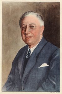 Franklin D. Roosevelt (ilustrace) od Unknown artist