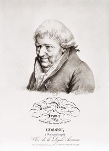 François Joseph Gossec. francouzský skladatel. 1734-1829 od Unknown artist