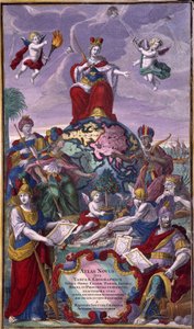 Frontispis „Atlas Nouveau“ od Seuttera Georgese Mattause od Unknown artist