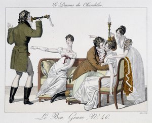 Hra: spodní strana svícnu - v „“ dobrém žánru“, č. 46 od Unknown artist