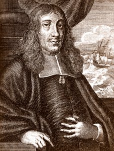 Gautier (Wouter) Schouten (1638-1704) holandský průzkumník od Unknown artist