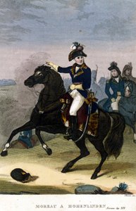 Generál Jean Victor (Jean-Victor) Moreau v Hohenlindenu 3. prosince od Unknown artist