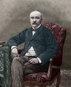 Georges Clemenceau (1841-1929), francouzský politik v roce 1885. od Unknown artist