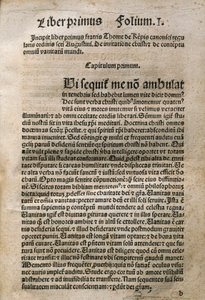 Německý duchovní a mystický básník. V "" Of Imitatione Christi "" od Thomase Hemerkena THOMAS A KEMPES (1380-1471), Leyden od Unknown artist