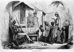 Haitská revoluce (1791-1803): Sbor revolučních gard. od Unknown artist