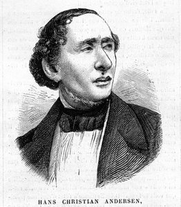Hans Christian Andersen. Dánský spisovatel 1805-1875 od Unknown artist
