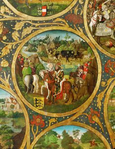 Hermann, vévoda švábský od Unknown Artist