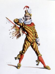 Kapitán Spavento (kapitán Fracasse) od Unknown artist