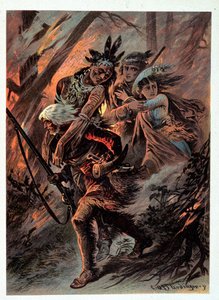 Ilustrace "" Kožené punčochy" od F. Coopera od Unknown artist