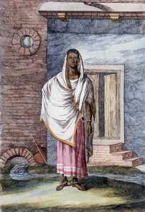 Indická kultura a civilizace: Hidjera, balerína v Indii. od Unknown artist