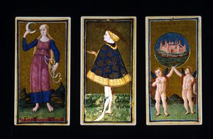 Italský tarot. Tarot Brera od Bonifacia Bemba od Unknown artist