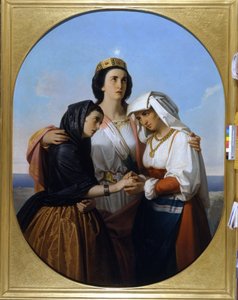 Itálie hostí Benátky a Řím (1860) anonymní obraz Museo del Risorgimento Milan od Unknown artist