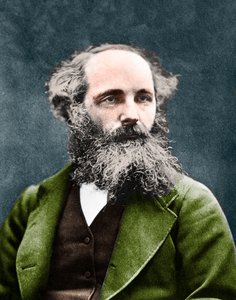 JAMES CLERK MAXWELL (1831-1879). skotský fyzik. kolem roku 1875. od Unknown artist
