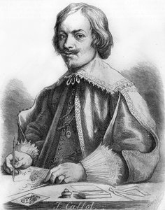 Jacques Callot francouzský kreslíř a rytec (Nancy od Unknown artist