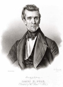 James K. Polk, prezident Spojených států amerických od Unknown artist