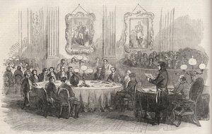 Jean-Jacques (Jean Jacques) Berger (1790-1859) PREFEKT SEINY, vyhlašující HLASY PRO ŘÍŠI STAROSTŮM ARRONDISSENS, PAŘÍŽ od Unknown artist