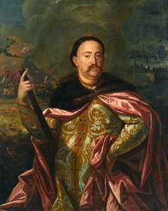 Jean III Sobieski - Portrét Jana III. Sobieského (1629-1696), polského krále a litevského velkovévody - Anonym - Poslední čtvrtina 17. stol. - Olej na plátně - 128x108,5 - Muzeum paláce Wilanow od Unknown artist