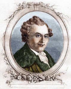 Jean Michel Sedaine. Francouzský dramatický autor 1719-1797. od Unknown artist