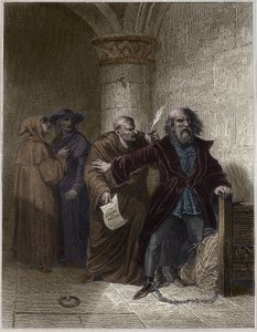 Jeroným Pražský odmítající abúzu - Jeroným Pražský (1379-1416) církevní reformátor, odmítající odvolání - Rytí do „“ Lidové půsty aneb Dějiny hrdinských činů lidu a jejich vlivu na vědu, umění, průmysl a zemědělství“ od Alphonse od Unknown artist