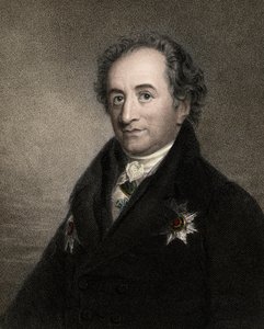 Johann Wolfgang od Goetha 1749-1832 - rytina - 19. stol. od Unknown artist