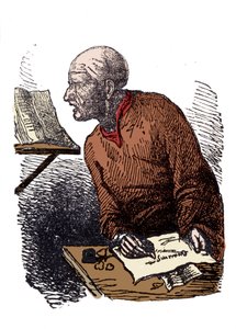 John Duns Scotus (1265? -1308), také nazývá Jean Duns Scott nebo Jean Duns Scot, františkánský filozof. od Unknown artist