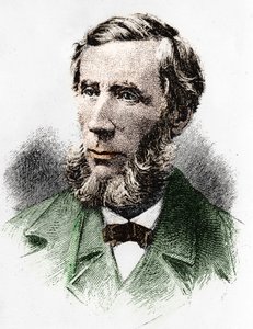 John Tyndall (1820-1893), irský fyzik. od Unknown artist