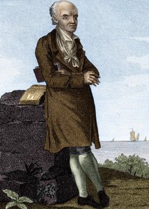 Joseph Jerome Lefrancois de Lalande, francouzský astronom (1732-1807). od Unknown artist