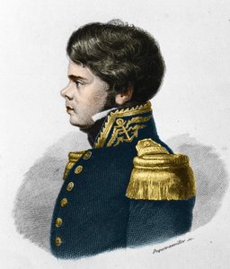 Jules Poret de Blosseville. Francouzský průzkumník, mořeplavec a geograf. 1802-1833. od Unknown artist
